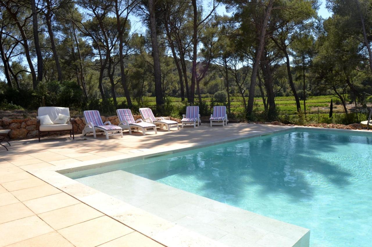 Les Pieds Tanqués - Bed&Breakfast-Spa Saint-Cyr-sur-Mer Esterno foto