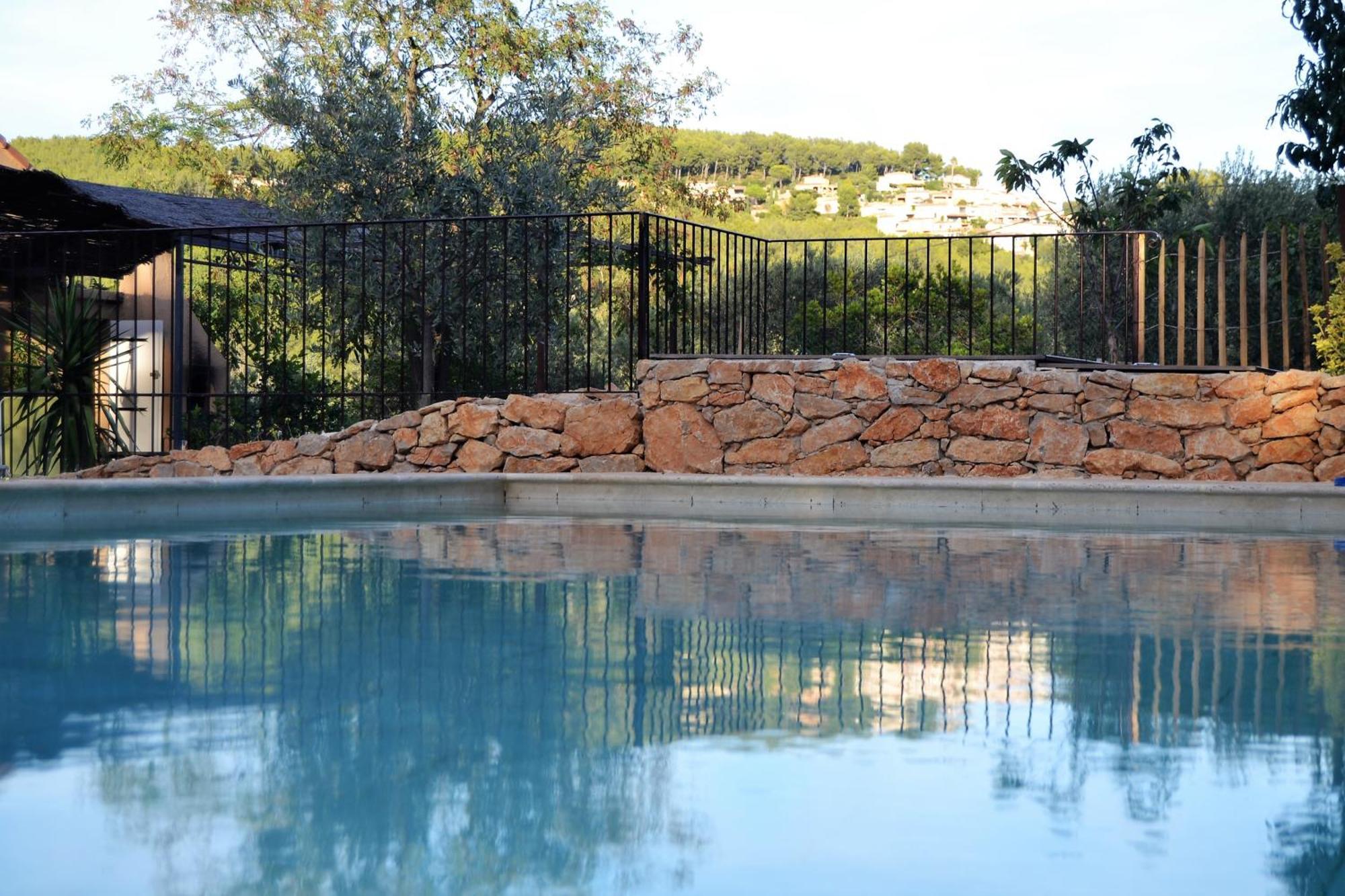 Les Pieds Tanqués - Bed&Breakfast-Spa Saint-Cyr-sur-Mer Esterno foto