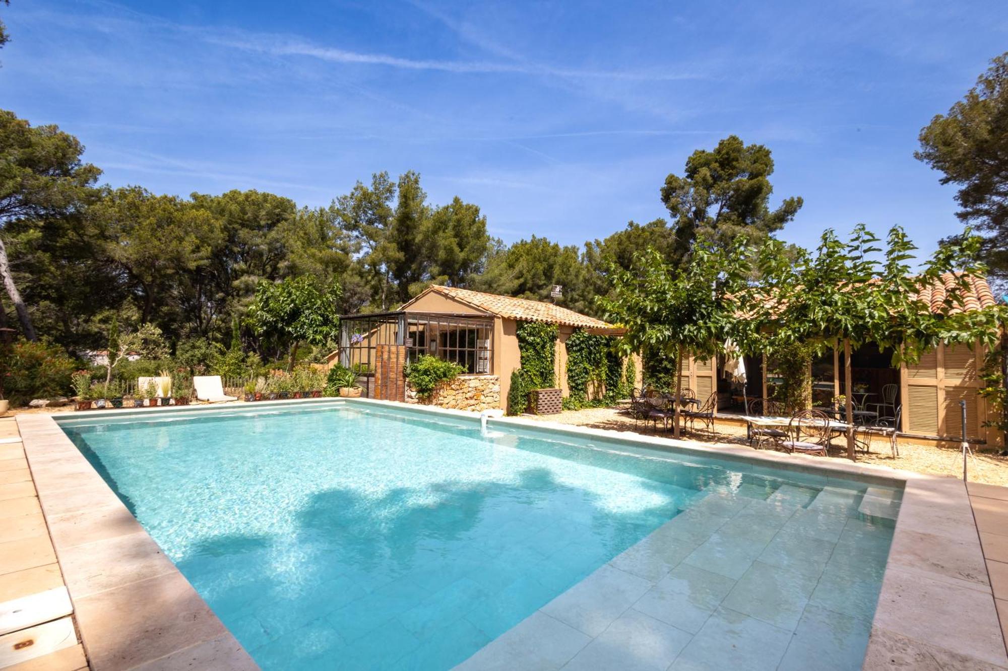 Les Pieds Tanqués - Bed&Breakfast-Spa Saint-Cyr-sur-Mer Esterno foto