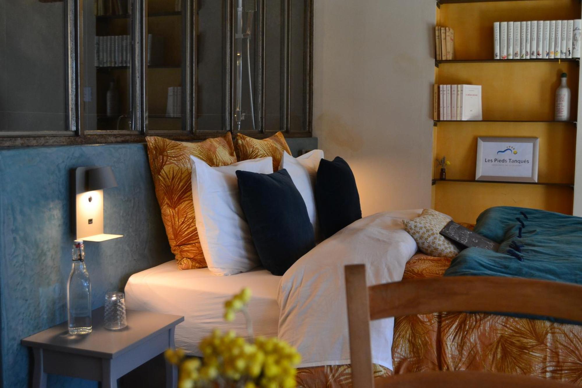 Les Pieds Tanqués - Bed&Breakfast-Spa Saint-Cyr-sur-Mer Esterno foto