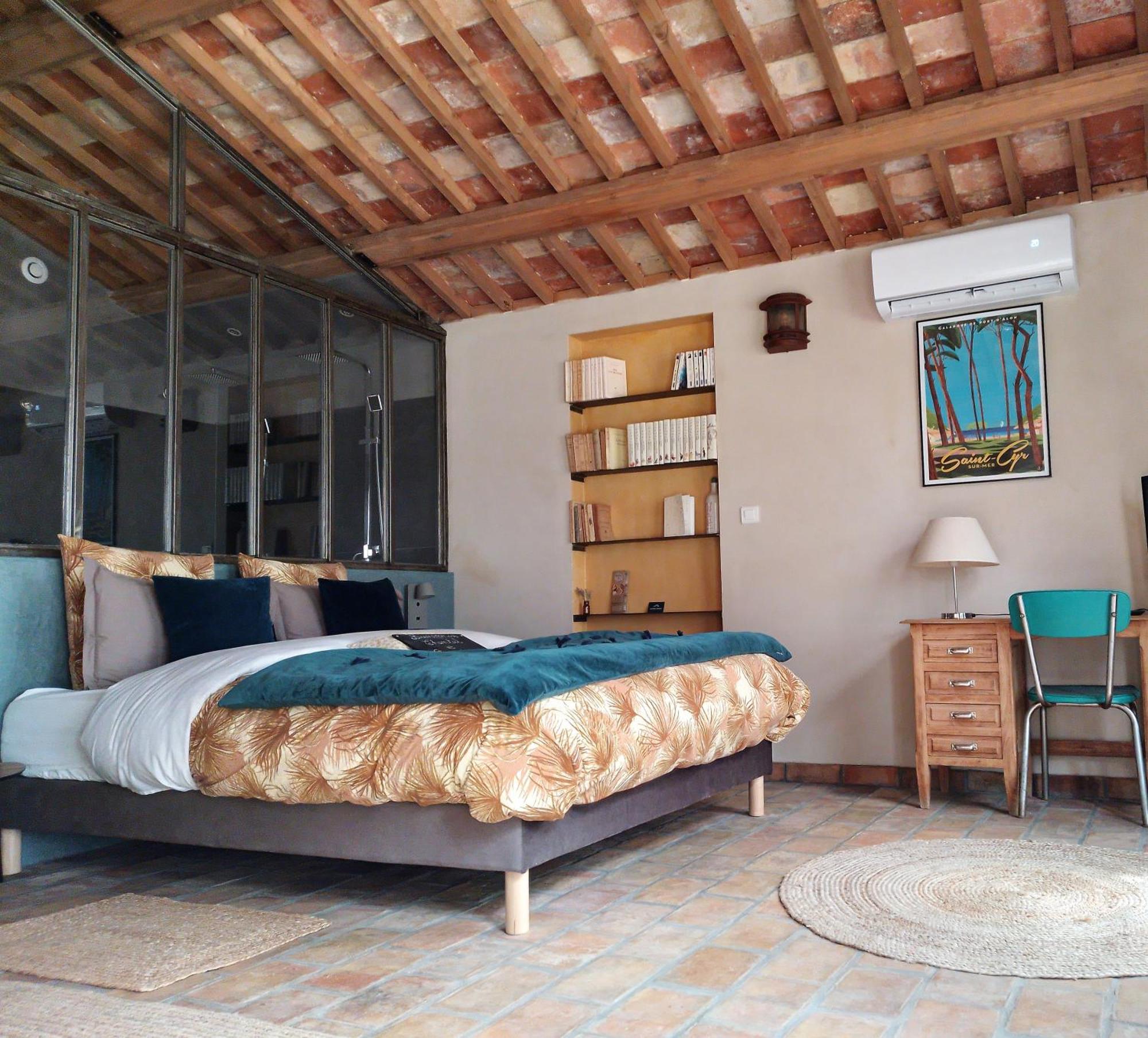 Les Pieds Tanqués - Bed&Breakfast-Spa Saint-Cyr-sur-Mer Esterno foto