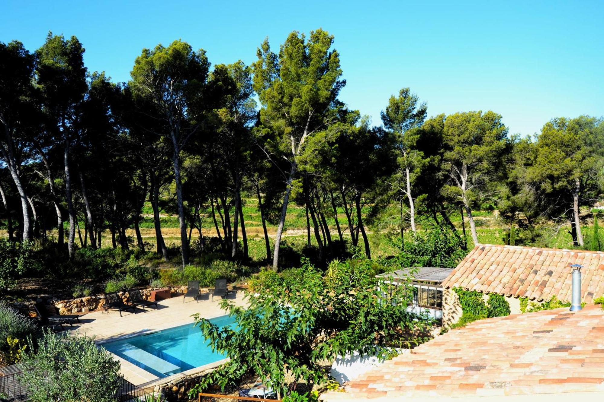 Les Pieds Tanqués - Bed&Breakfast-Spa Saint-Cyr-sur-Mer Esterno foto